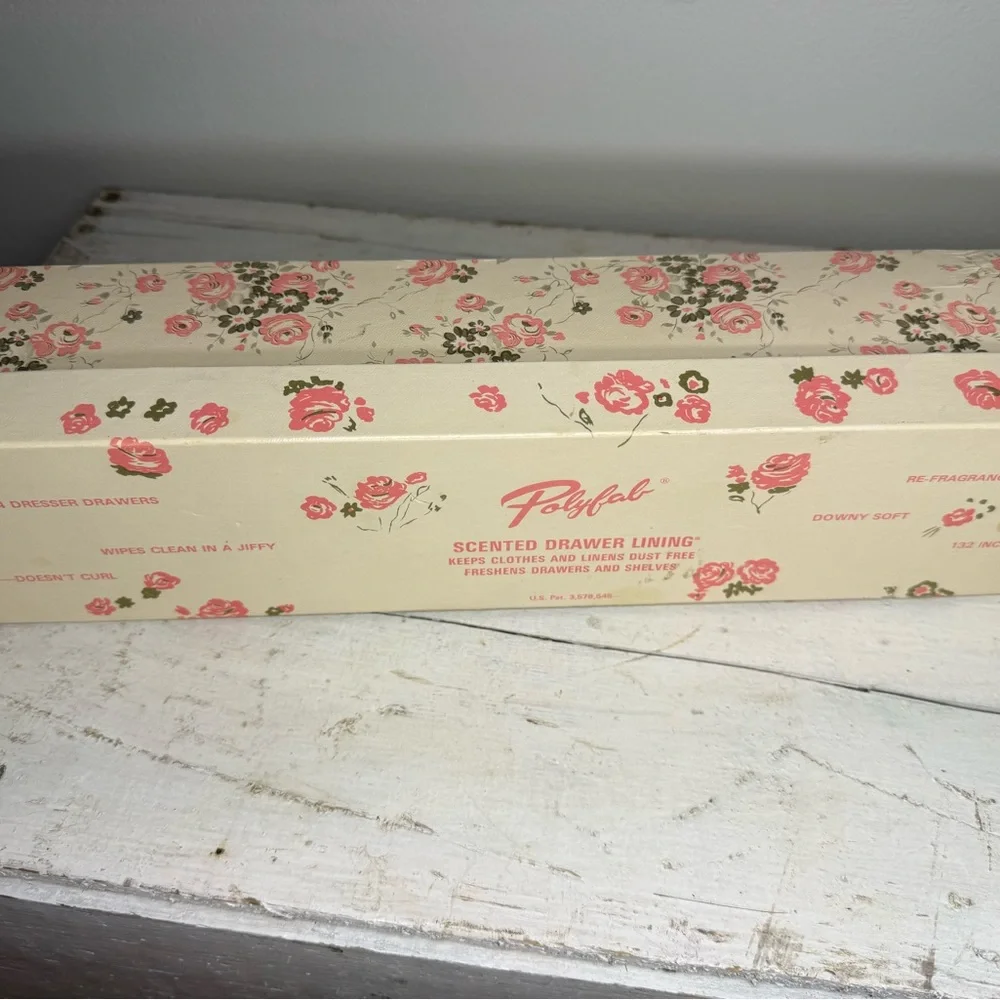 Polyfab Scented Drawer Lining Floral Karen Carson Creations Dayton Oh Vintage